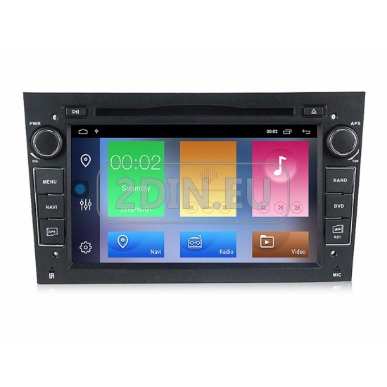 OPEL - МУЛТИМЕДИЯ / Навигация android 16 DVD черна + DSP + CarPlay